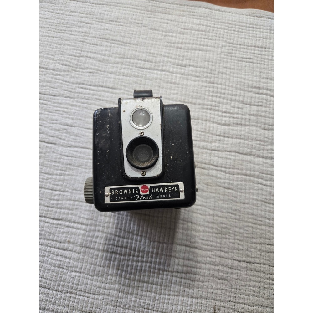 Kodak Brownie Hawkeye Flash Model Camera Vintage Black Retro Photography Prop